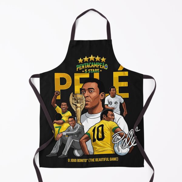 Item preview, Pelé Brazilian Football Five- Title Holder designed and sold by Tsugraf Designs.