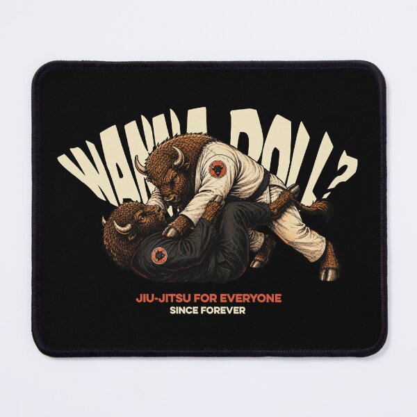 Item preview, Jiu Jitsu For Everyone Bison Grappling designed and sold by TheAsura.