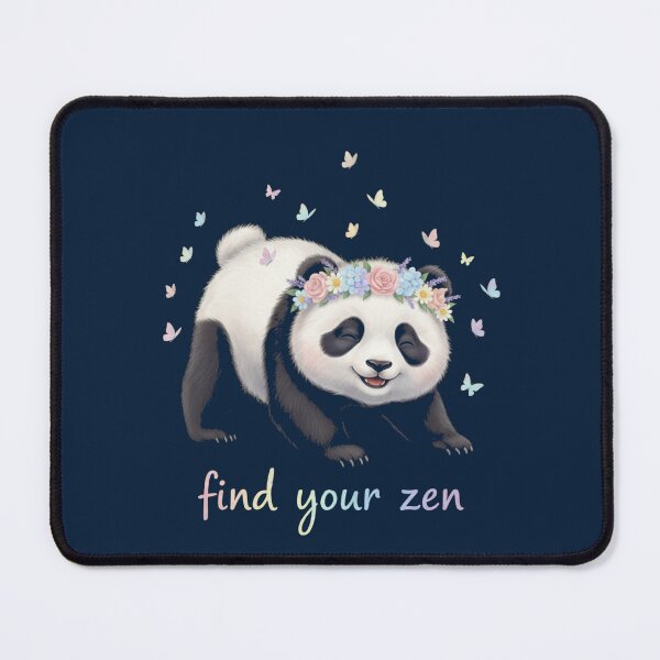 Item preview, Joyful Panda Yoga Flow Find Your Zen Animal Design designed and sold by WellspringXflow.