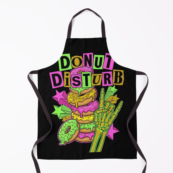 Item preview, Y2K Pop Punk Donut Disturb Skeletal Hand Art designed and sold by EKHOAISTORE.