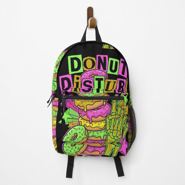 Item preview, Y2K Pop Punk Donut Disturb Skeletal Hand Art designed and sold by EKHOAISTORE.