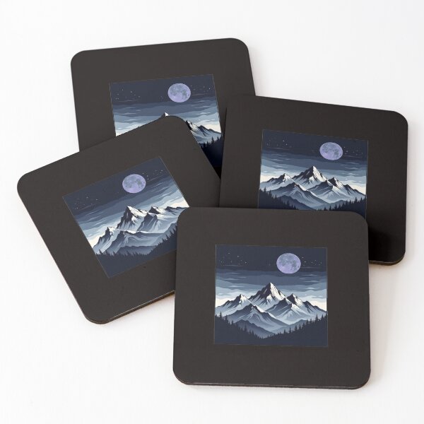 Item preview, dark moon mountain logo designed and sold by VWscout2.