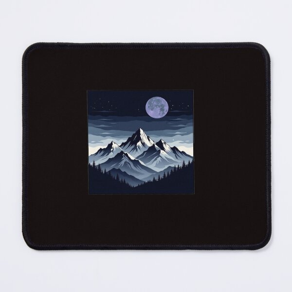 Item preview, dark moon mountain logo designed and sold by VWscout2.