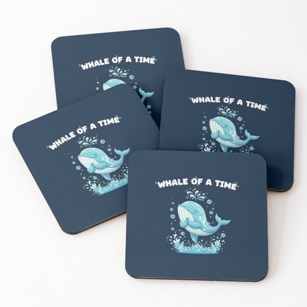 Item preview, Happy Whale Yoga Pose Whale of a Time Design designed and sold by WellspringXflow.
