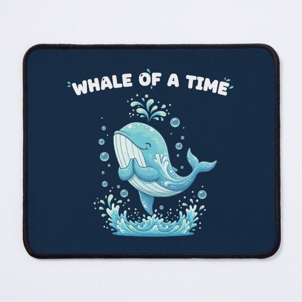 Item preview, Happy Whale Yoga Pose Whale of a Time Design designed and sold by WellspringXflow.