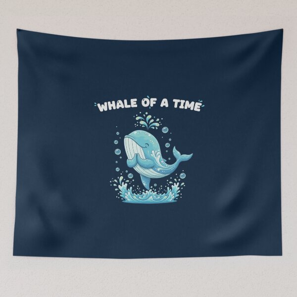 Item preview, Happy Whale Yoga Pose Whale of a Time Design designed and sold by WellspringXflow.