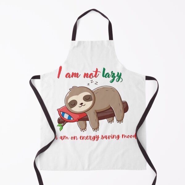 Item preview, funny sloth ,Not Lazy designed and sold by SAM-ART-PK.