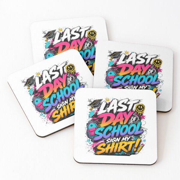 Item preview, Last Day of School 2026 Sign My Shirt designed and sold by AchraffPrint.