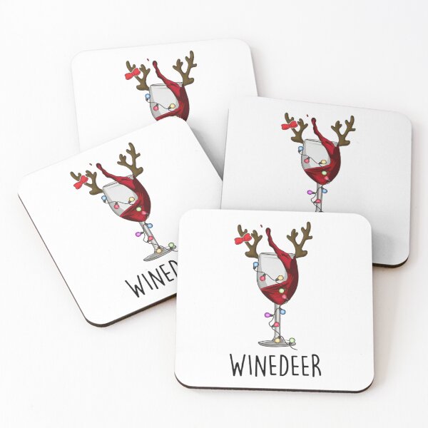 Item preview, Winedeer Funny Christmas  designed and sold by Thread&Fable.