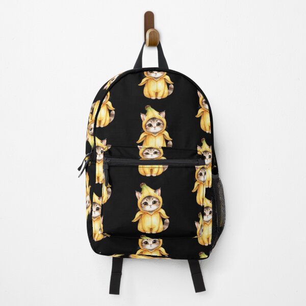 Item preview, Cute little banana cat in kawaii style designed and sold by uunaa.