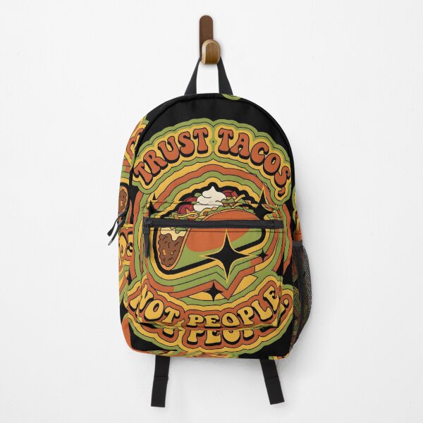 Item preview, Retro 1970s Trust Tacos Not People Groovy Art designed and sold by EKHOAISTORE.