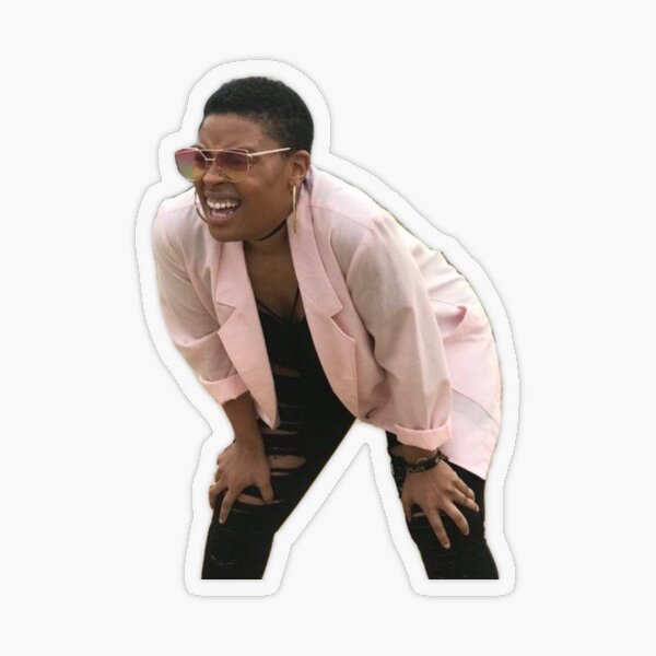 "Squinting Girl Meme" Sticker by TheMattInTheHat Redbubble