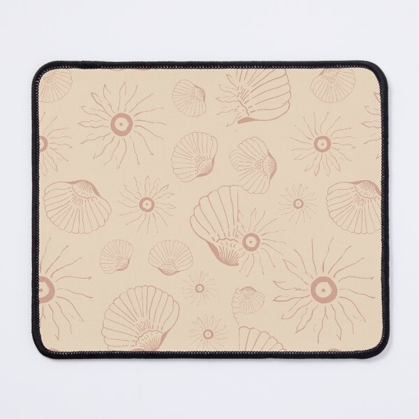 Item preview, Shells and Sol - Coastal Delight - light tan designed and sold by Stephanie Fiona Design.