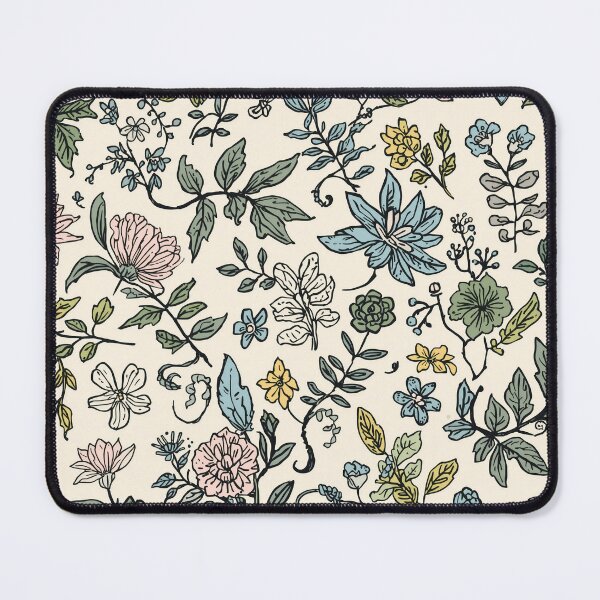 Item preview, Vintage Pastel Wildflower Botanical Pattern designed and sold by NuvoraNest.
