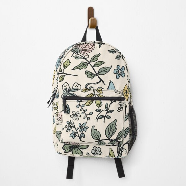 Item preview, Vintage Pastel Wildflower Botanical Pattern designed and sold by NuvoraNest.