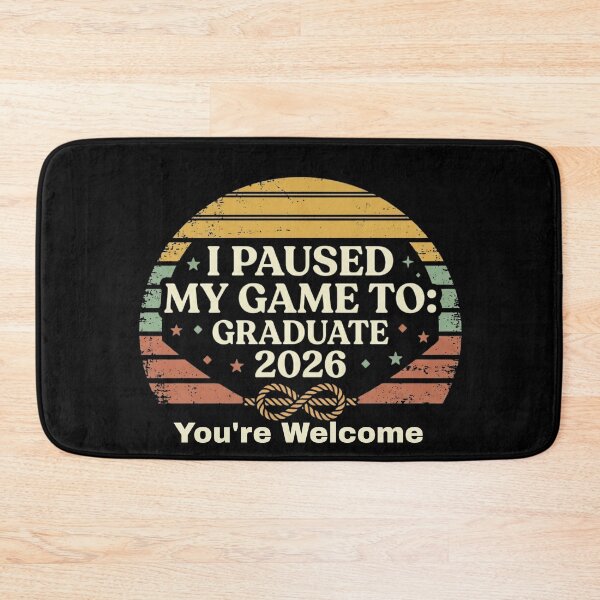 Item preview,  I Paused My Game To Graduate 2026 Graduation You're Welcome T-shirts designed and sold by lorenzoha.