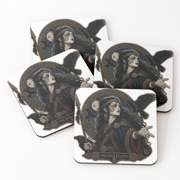 Item preview, Morrigan — Goddess of War and Fate | Defeated Legends Series designed and sold by Qorvun.