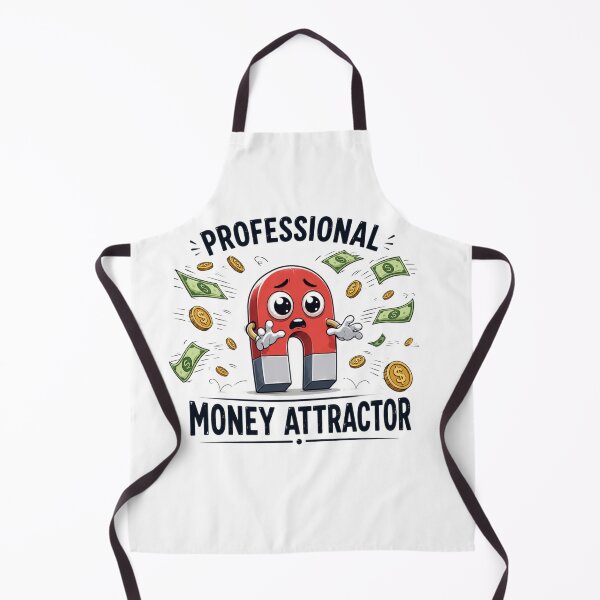 Item preview, Professional Money Attractor – Funny Finance Humor Design designed and sold by MotylekAnia.
