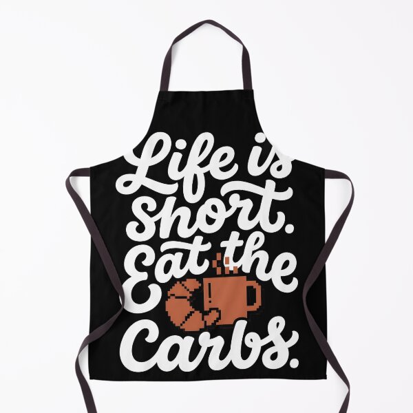 Item preview, Brutalist Typography Eat The Carbs Coffee Graphic designed and sold by EKHOAISTORE.
