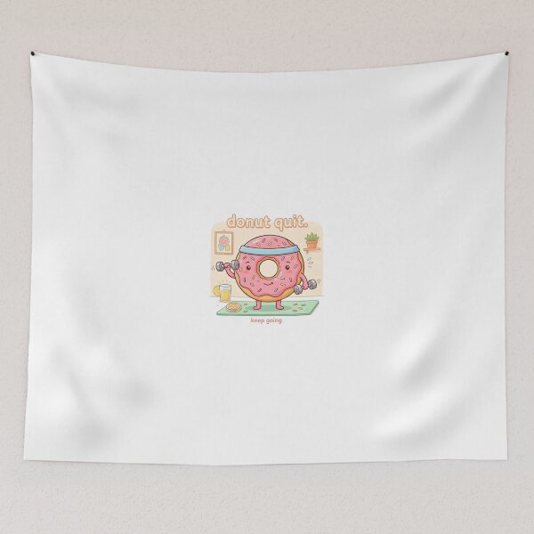Item preview, Donut Quit Working Out – Funny Donut Lifting Tee designed and sold by Glamour Gaze .
