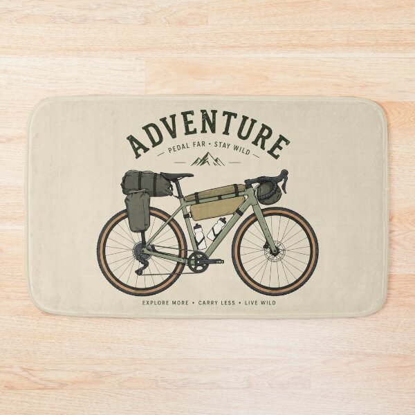 Item preview, Pedal Far Stay Wild | Adventure Bikepacking & Gravel Cycling Design designed and sold by collectees1.