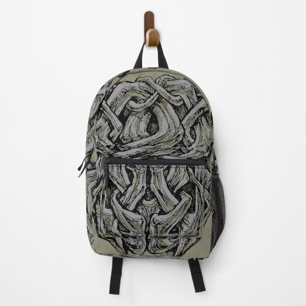 Item preview, Bold Celtic Knot Graphic - Monochrome Symmetrical Abstract Art for Alternative & Mystic Fashion designed and sold by JustasVebra.