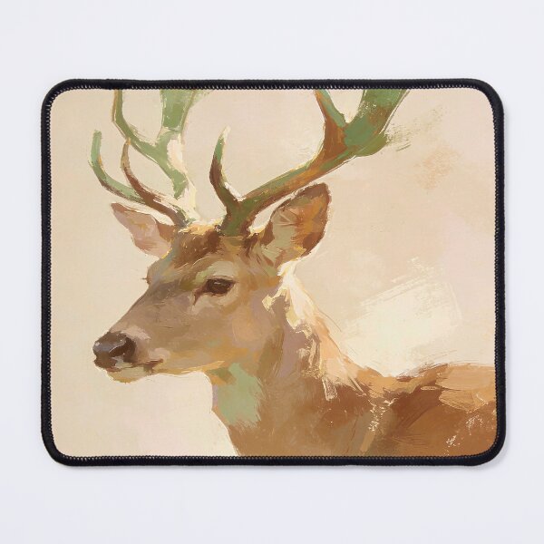 Item preview, Elegant deer in pastel shades designed and sold by paulrommer.