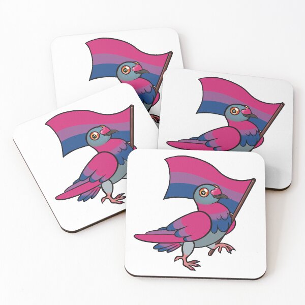 Item preview, Bisexual pigeon pride designed and sold by LeifrogDesigns.