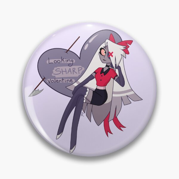 Item preview, Vaggie Hazbin Hotel Valentine designed and sold by scribbleking.
