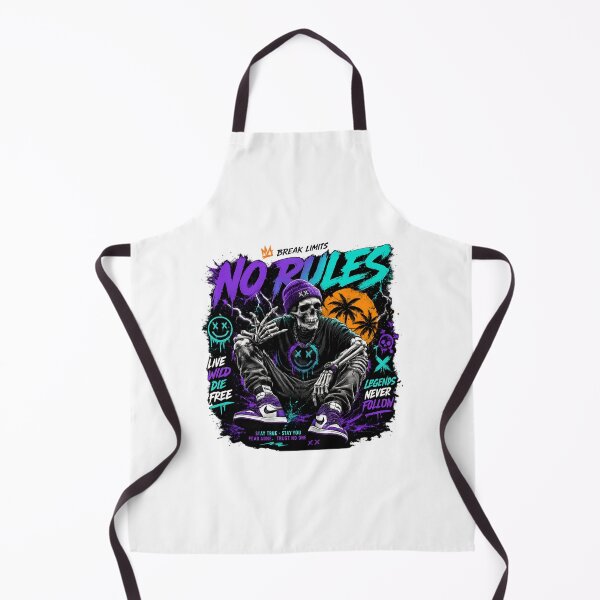 Item preview, No Rules Urban Skeleton Streetwear designed and sold by AchraffPrint.
