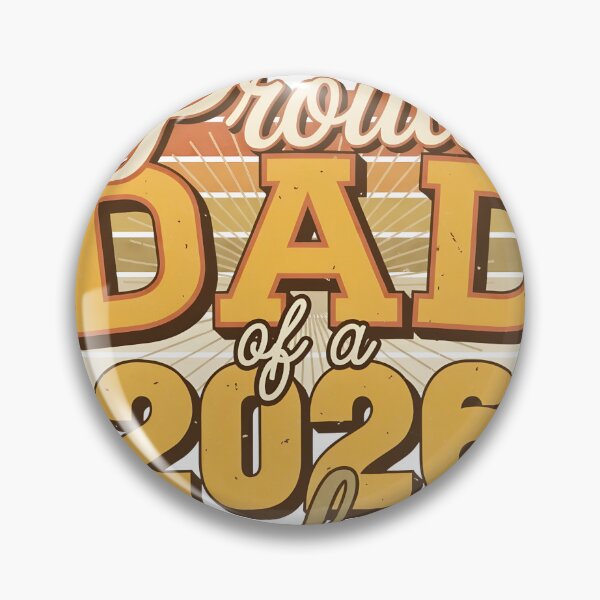 Item preview, Proud Dad Of A 2026 Graduate Retro Sunset Graduation designed and sold by CR-SHOP.