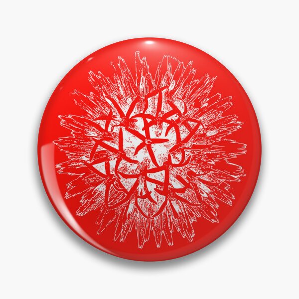 Item preview, Thistle - Light Lines - (#FF0800) designed and sold by The Stippler Process.