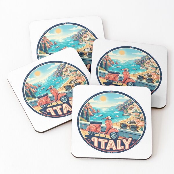 Item preview, Italy Amalfi Beach Vespa designed and sold by M4nulas.