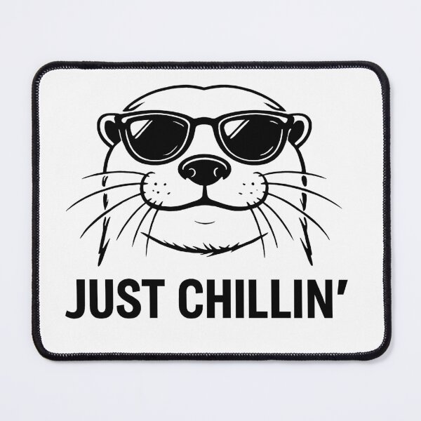 Item preview, Funny Otter – Just Chillin' Cool Sunglasses designed and sold by SouthWestGraphics.