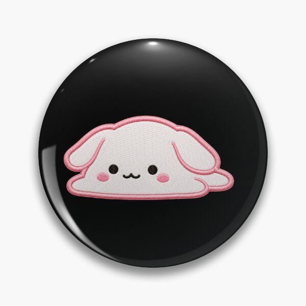 Item preview, Cute Bunny Blob Embroidery Patch designed and sold by ColorSplash123.