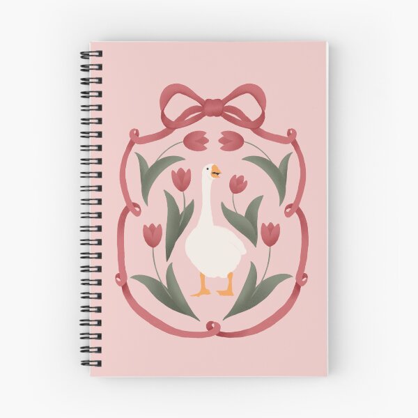 Item preview, Vintage Style Coquette Goose and Tulips Sticker designed and sold by By_Lisart.