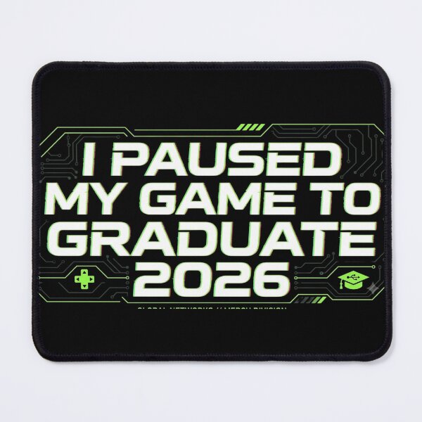 Item preview, I Paused My Game To Graduate 2026 Graduation T-shirts designed and sold by lorenzoha.
