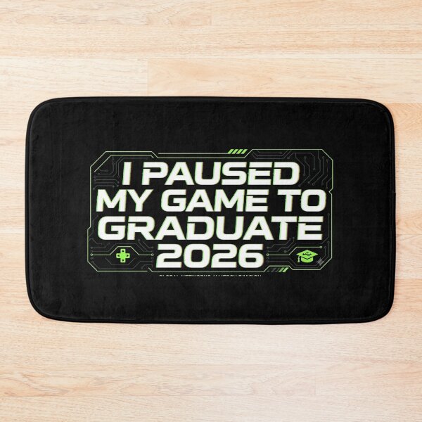 Item preview, I Paused My Game To Graduate 2026 Graduation T-shirts designed and sold by lorenzoha.