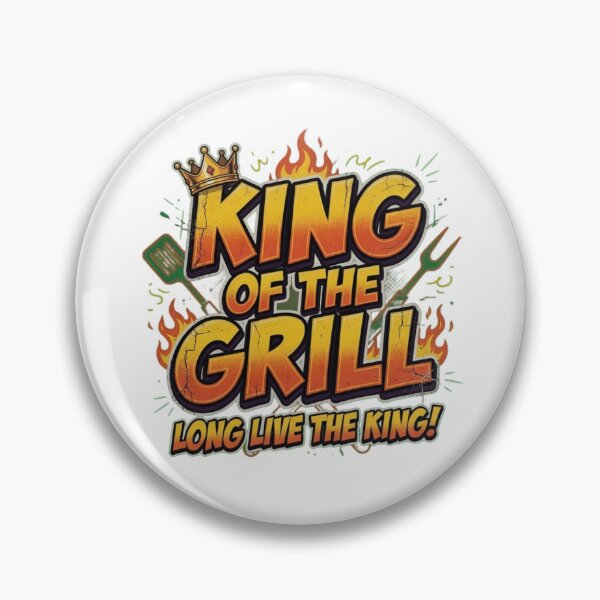 Item preview, King of the Grill BBQ Design designed and sold by TshirtsOnline-.