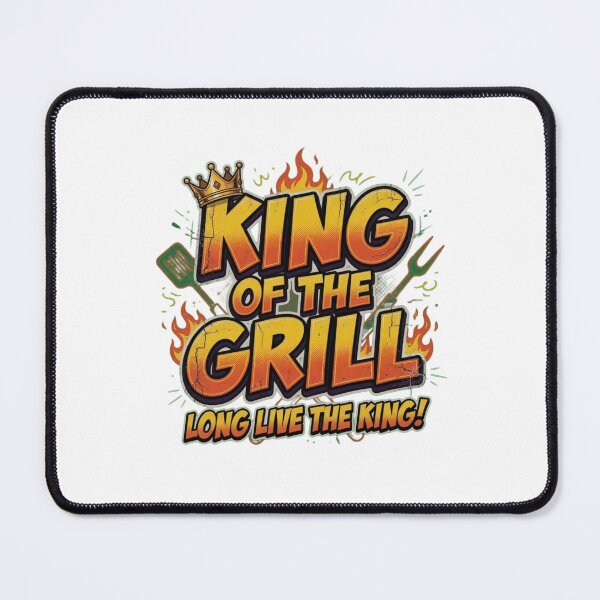 Item preview, King of the Grill BBQ Design designed and sold by TshirtsOnline-.