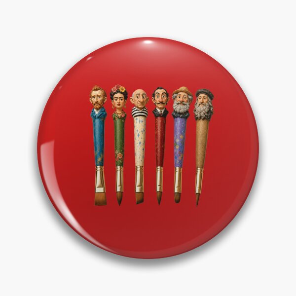 Item preview, Famous Artists Oil Paint Brush Set designed and sold by Unreasonableart.