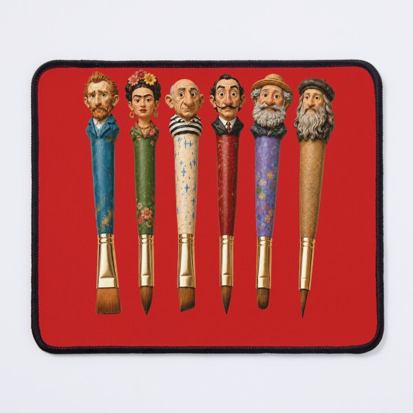 Item preview, Famous Artists Oil Paint Brush Set designed and sold by Unreasonableart.