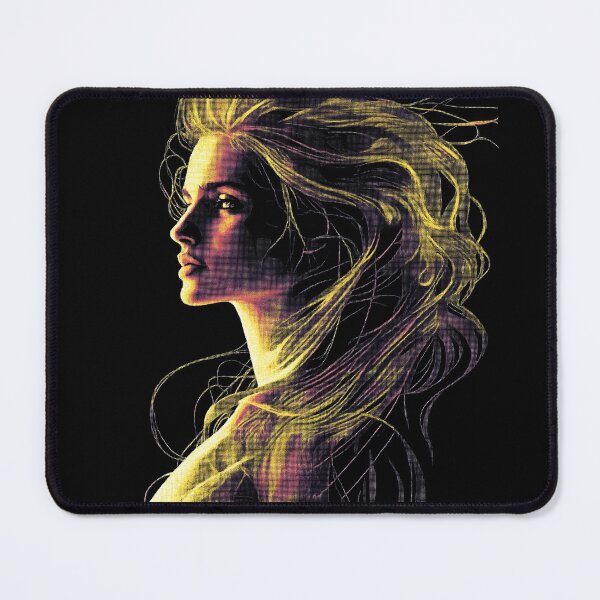 Item preview, Ethereal Windblown Woman designed and sold by ClubVacay.
