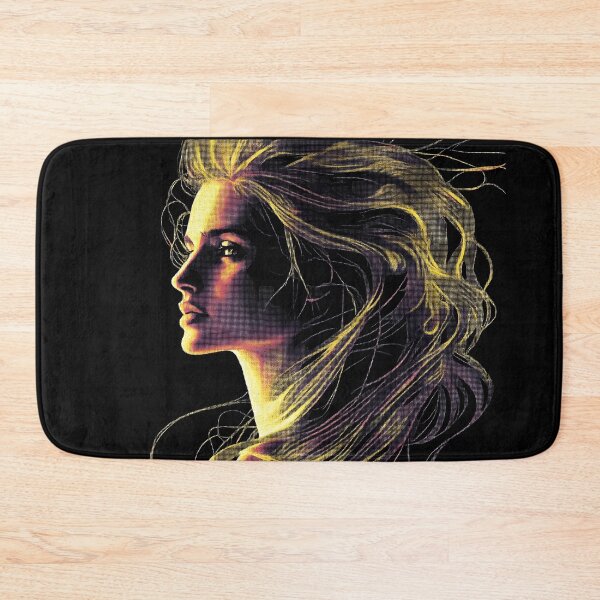Item preview, Ethereal Windblown Woman designed and sold by ClubVacay.