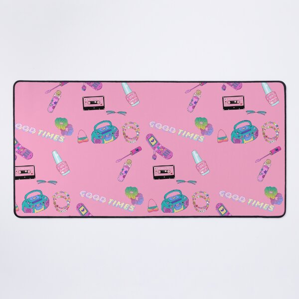 Item preview, Retro Y2K Vibes Pattern - Pink Good Times Aesthetic designed and sold by NinaVibeStudio.