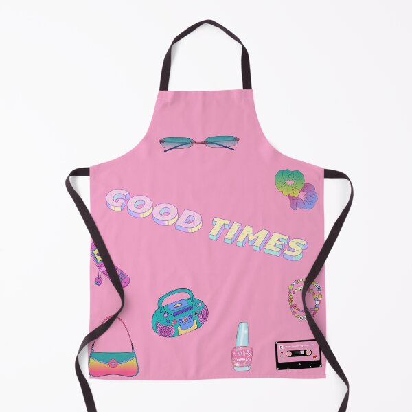 Item preview, Retro Y2K Vibes Pattern - Pink Good Times Aesthetic  designed and sold by NinaVibeStudio.