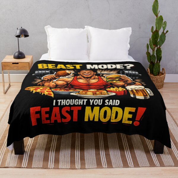 Item preview, Beast Mode? I Thought You Said Feast Mode designed and sold by SidTastic .