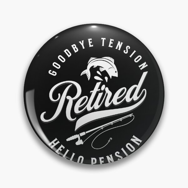 Item preview, Retired Fishing Farewell Stress Post designed and sold by Tsugraf Designs.