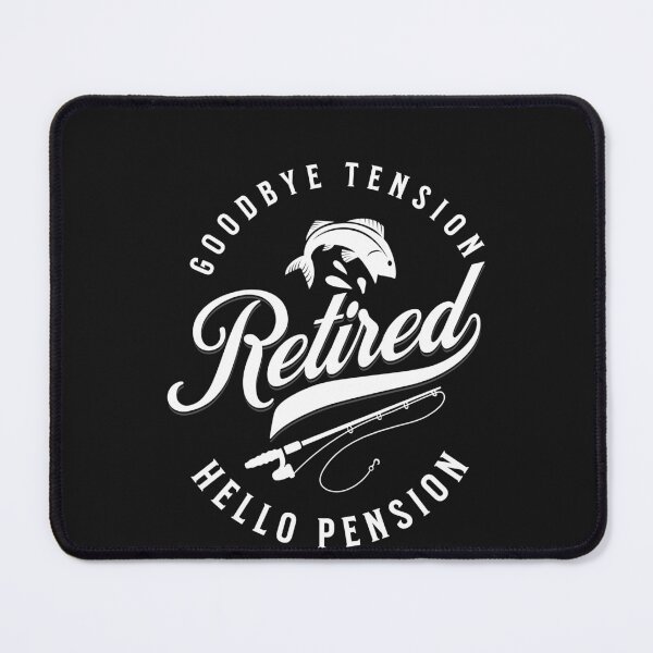 Item preview, Retired Fishing Farewell Stress Post designed and sold by Tsugraf Designs.