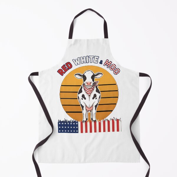 Item preview, Red White And MOO 4th of July Patriotic Cow designed and sold by AleksandraJac05.